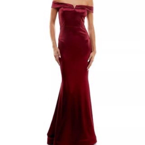 Macy's Dresses Red Formal Gown Poshmark